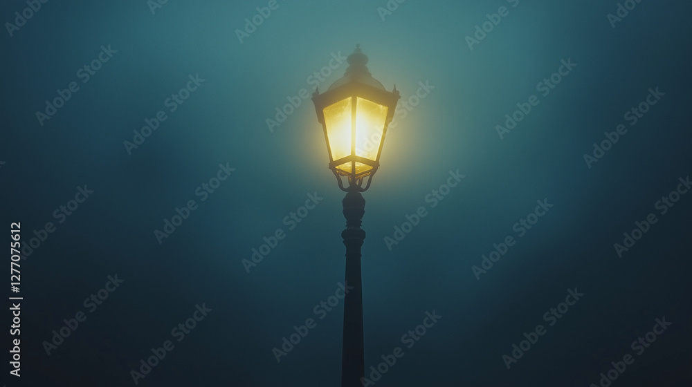 street lamp in the night street lamp in the night