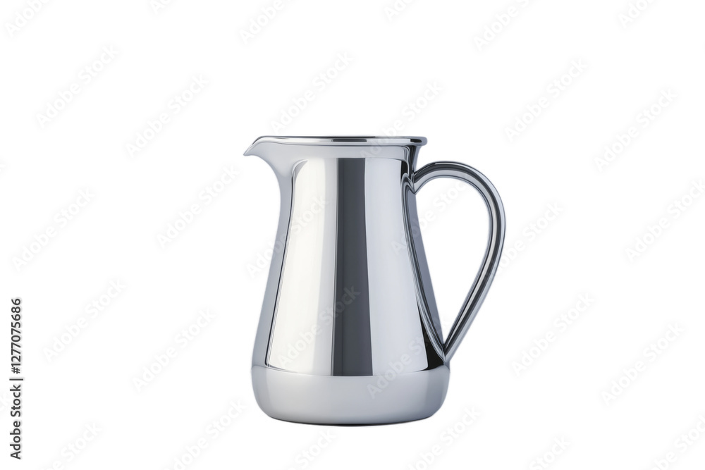 Stylish stainless steel pitcher in elegant design Stylish stainless steel pitcher in elegant design