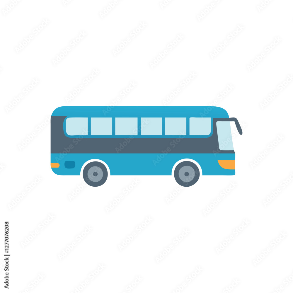 Intercity Bus Icon for Comfortable Journeys Intercity Bus Icon for Comfortable Journeys