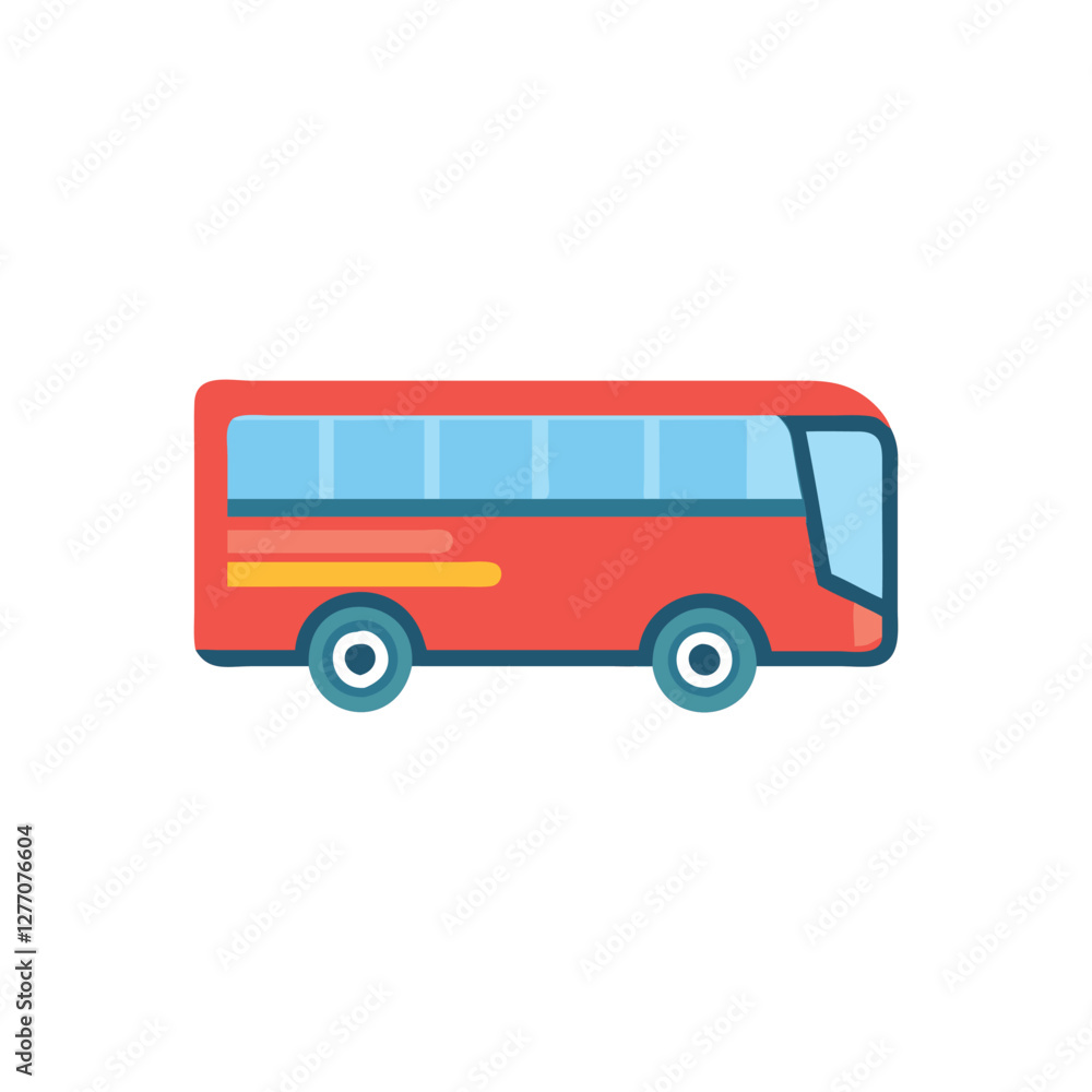Intercity Bus Icon for Long-Distance Travel Intercity Bus Icon for Long-Distance Travel