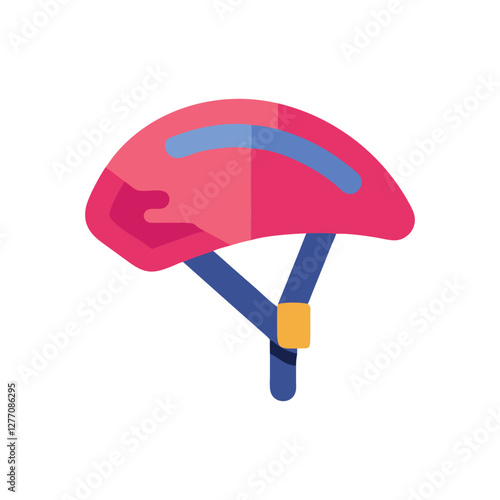  Vector Icon of Bicycle Helmet