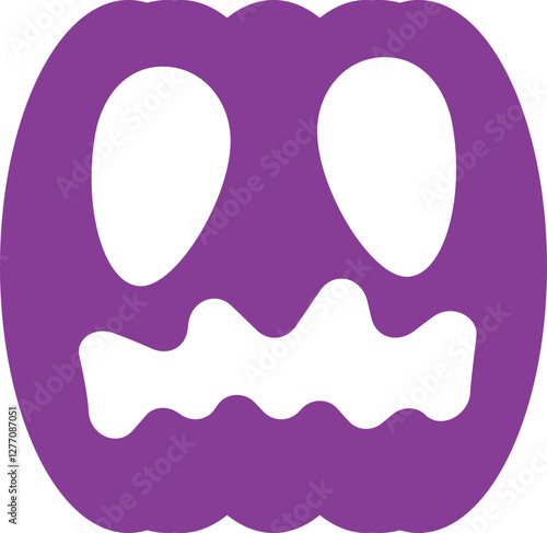 illustration of jack o lantern pumpkin halloween