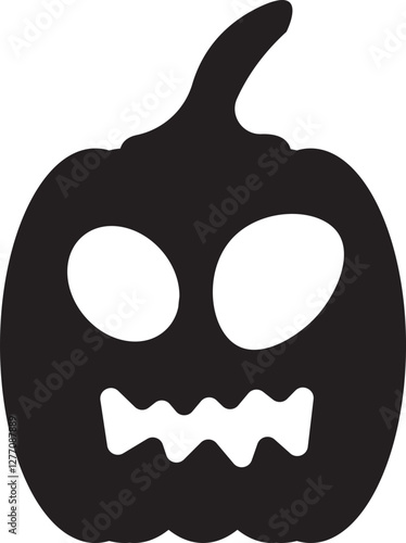 illustration of jack o lantern pumpkin