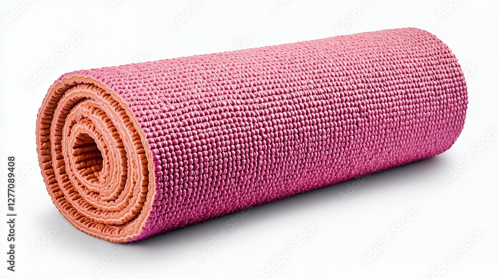 Versatile Microfiber Cleaning Mat Rolled Up, Pink and Orange Gradient Versatile Microfiber Cleaning Mat Rolled Up, Pink and Orange Gradient