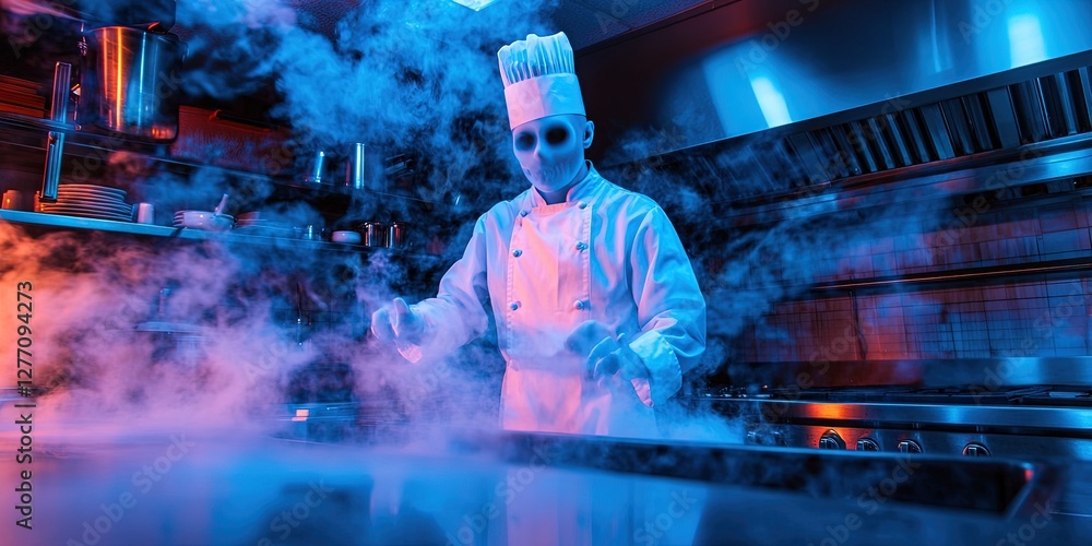 Fototapeta premium ghost kitchen 