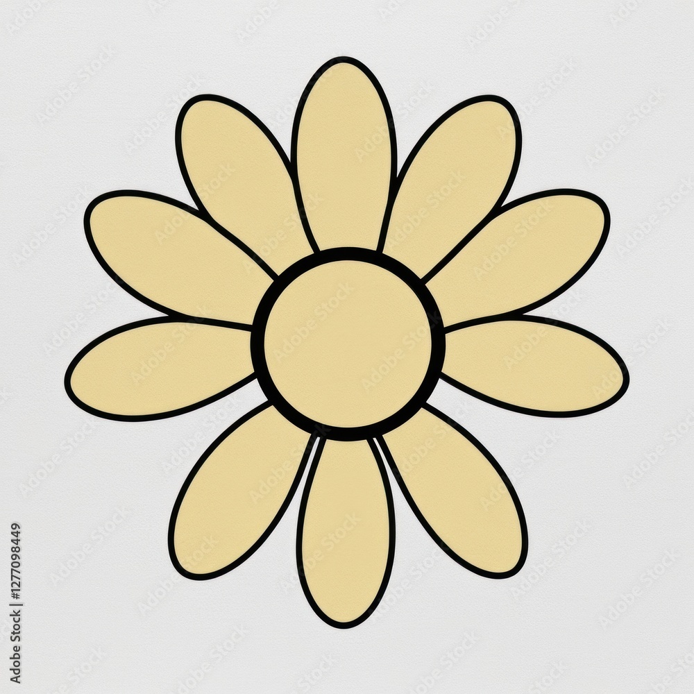 Simple Daisy Flower