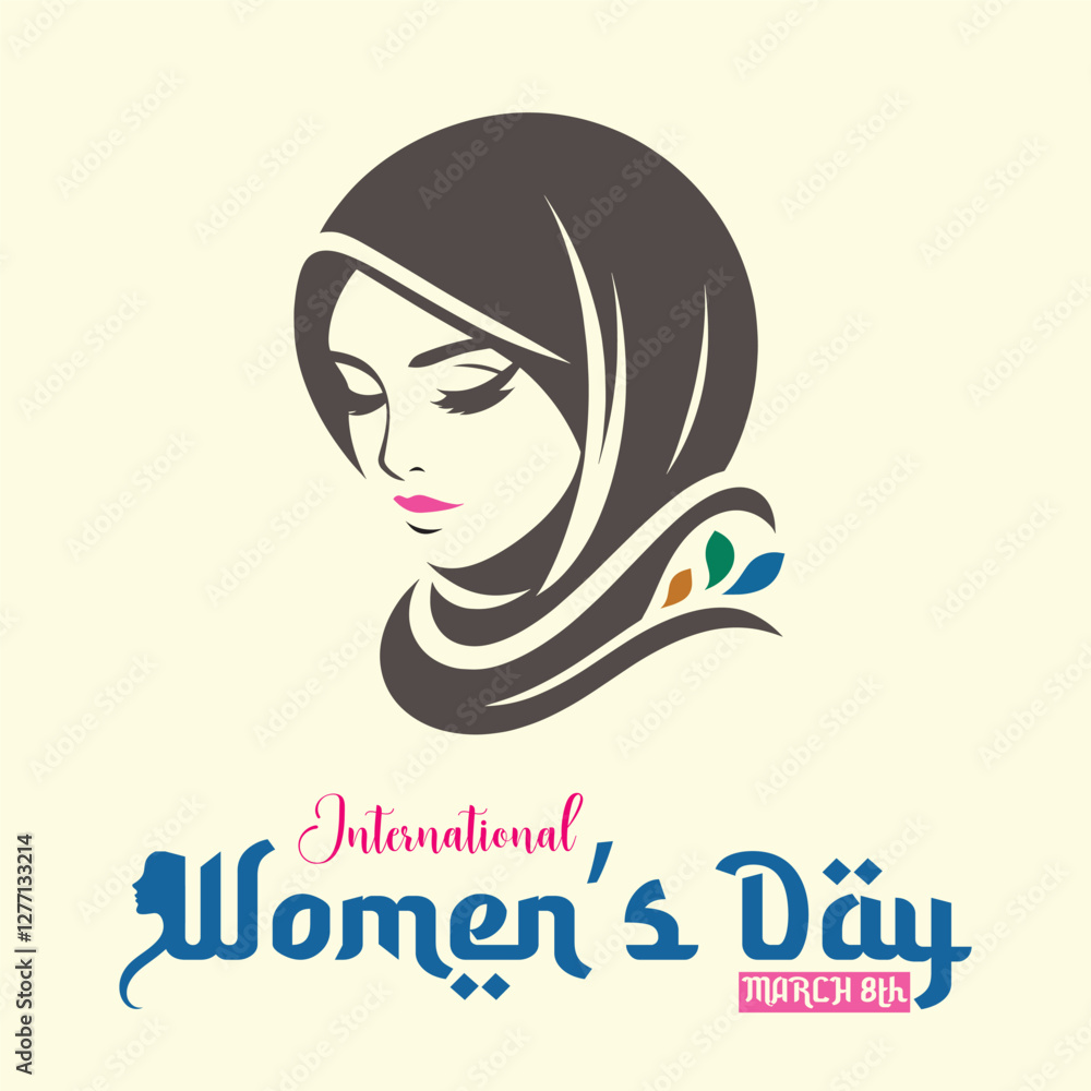 International women’s day concept poster International women’s day concept poster