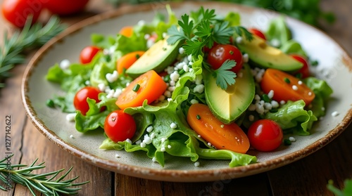 greek salad with feta cheese and olives