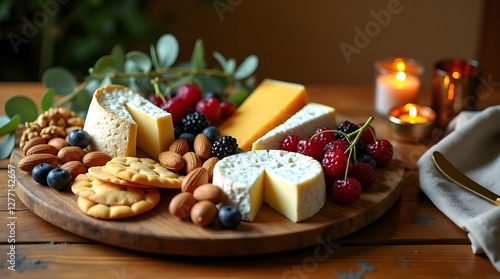 christmas table setting