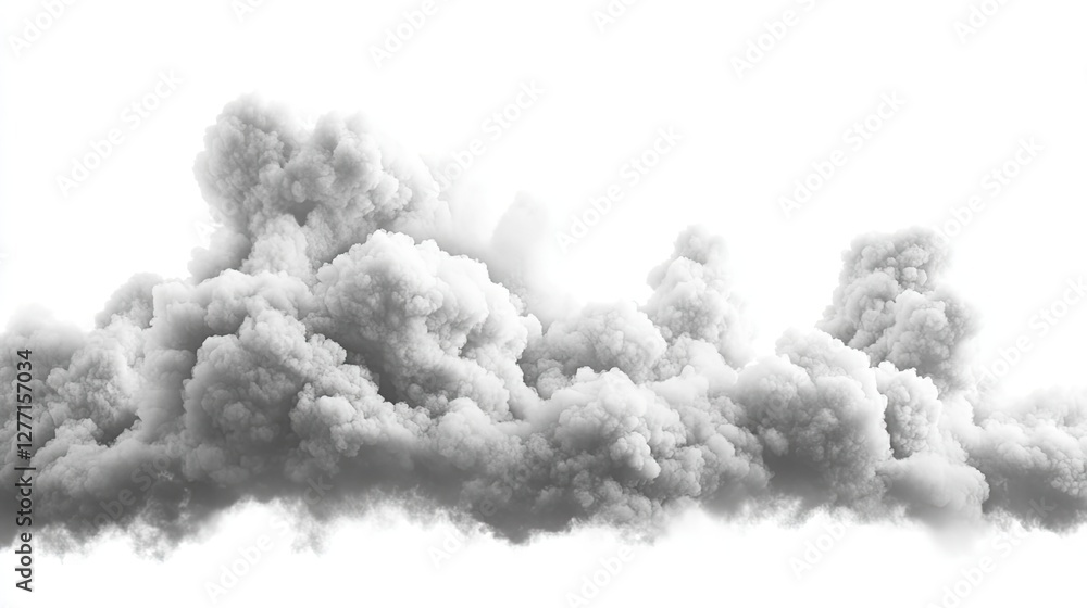 Naklejka premium Cloud Clipart: Cloud clipart