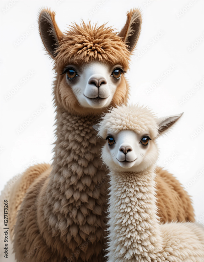 Fluffy Elegance: Alpaca