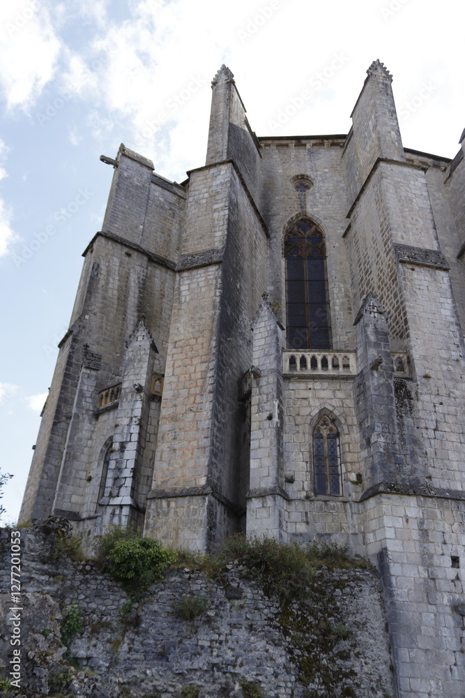 Fototapeta premium SAINT- BERTRAND. DE COMINGUES. FRANCIA