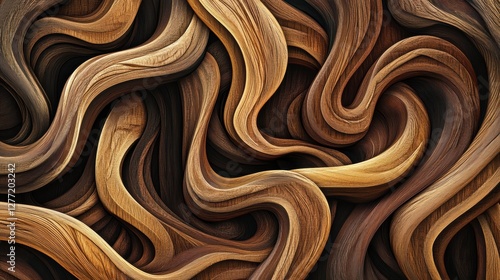 Fototapeta Naklejka Na Ścianę i Meble -  Abstract wood grain texture background
