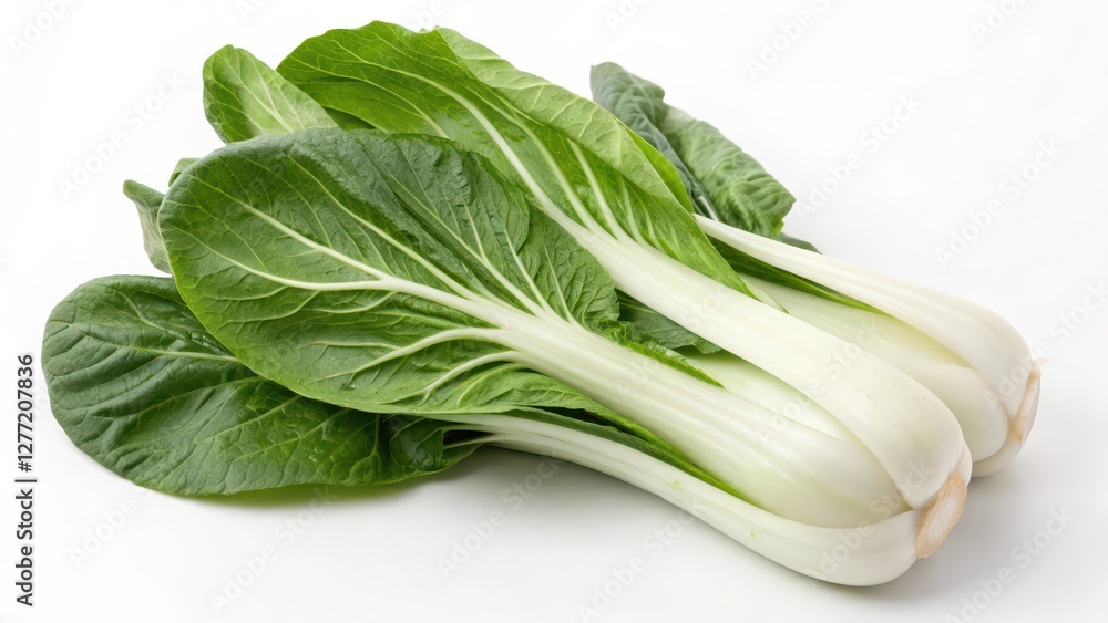 Bok Choy on White Background Bok Choy on White Background