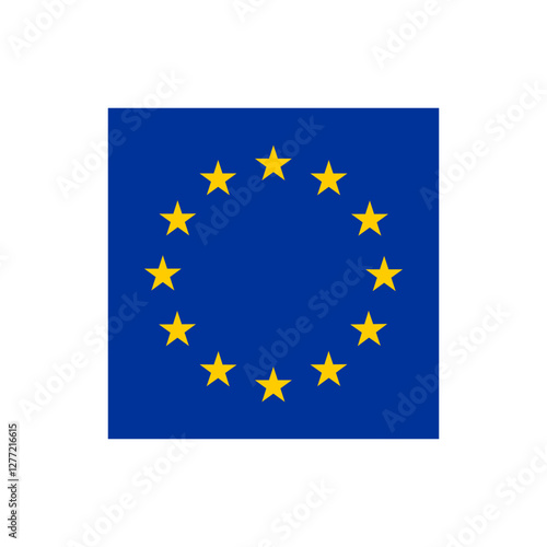 Flag of European Union or EU