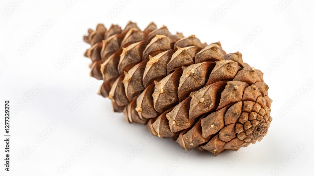 Pine Cone on White Background Pine Cone on White Background