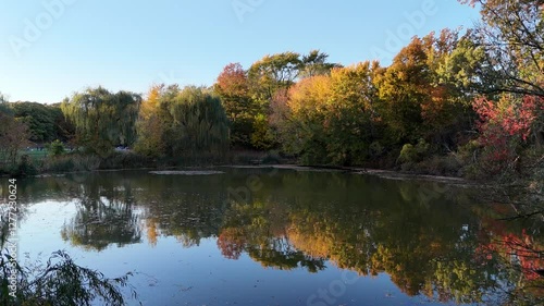 Wallpaper Mural aerial footage of the city Boston during the sunset golden hour with clear sky background Torontodigital.ca