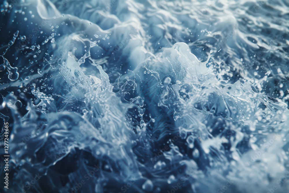 Obraz premium Water Splash Wave FX