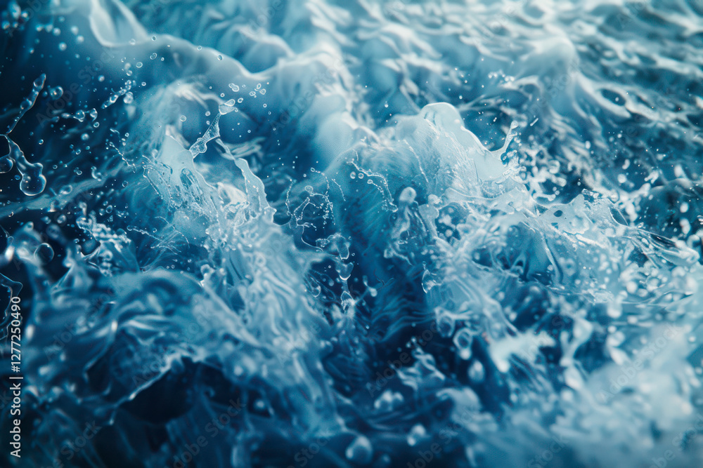 Obraz premium Water Splash Wave FX