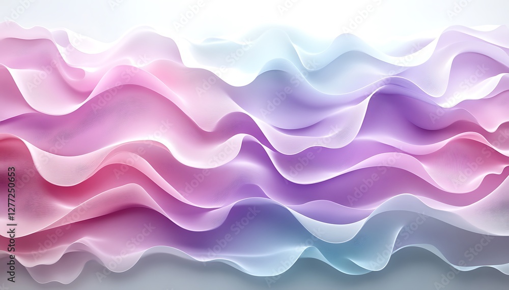 Abstract Colorful Wavy Fabric Background Design Abstract Colorful Wavy Fabric Background Design