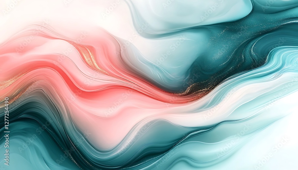 Obraz premium Abstract Fluid Art Background