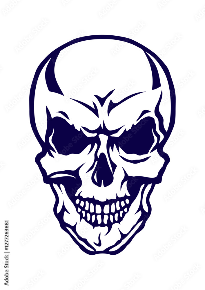 Tete de mort crane halloween Tete de mort crane halloween