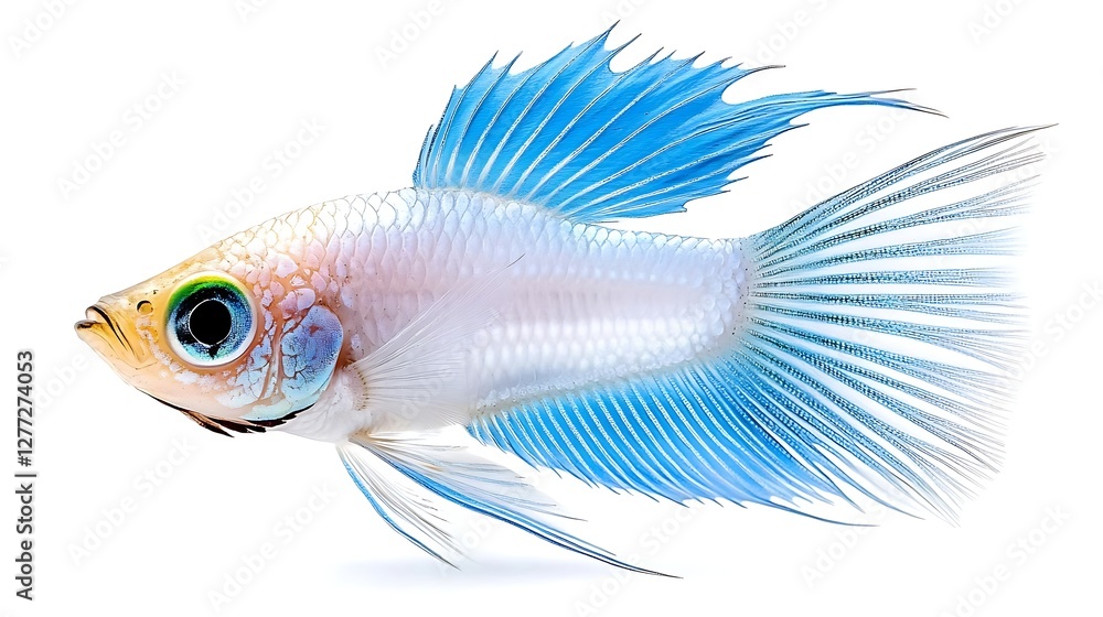 Fototapeta premium Side view fish photo