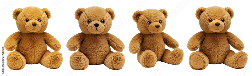 Obraz premium toy bear set png