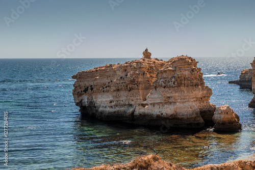 beach in algarve portugal