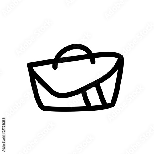 Handbag Woman Lineart icon 