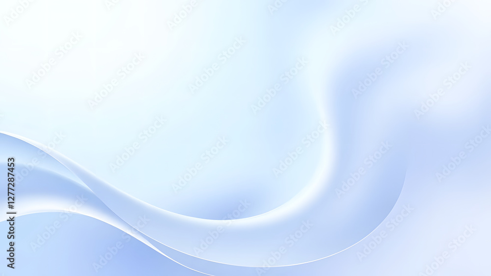 Smooth wavy blue silk background with abstract soft texture Smooth wavy blue silk background with abstract soft texture