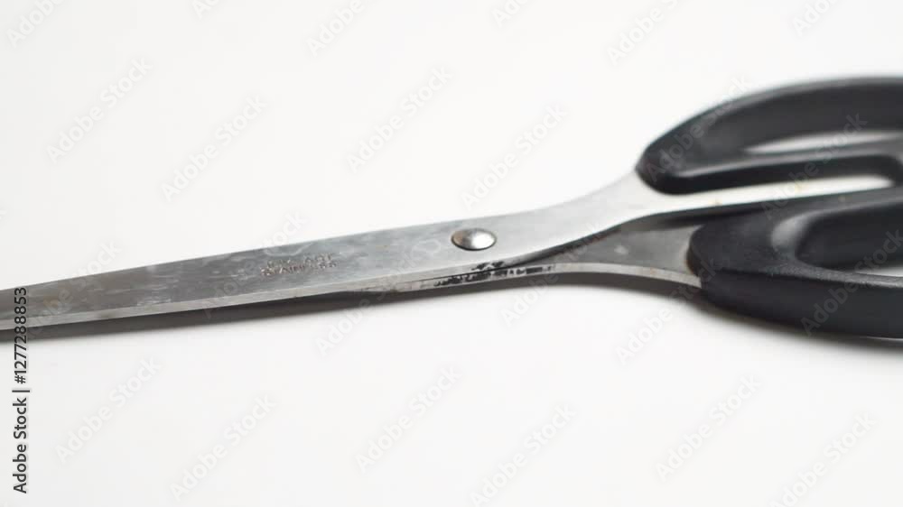 scissors on white background