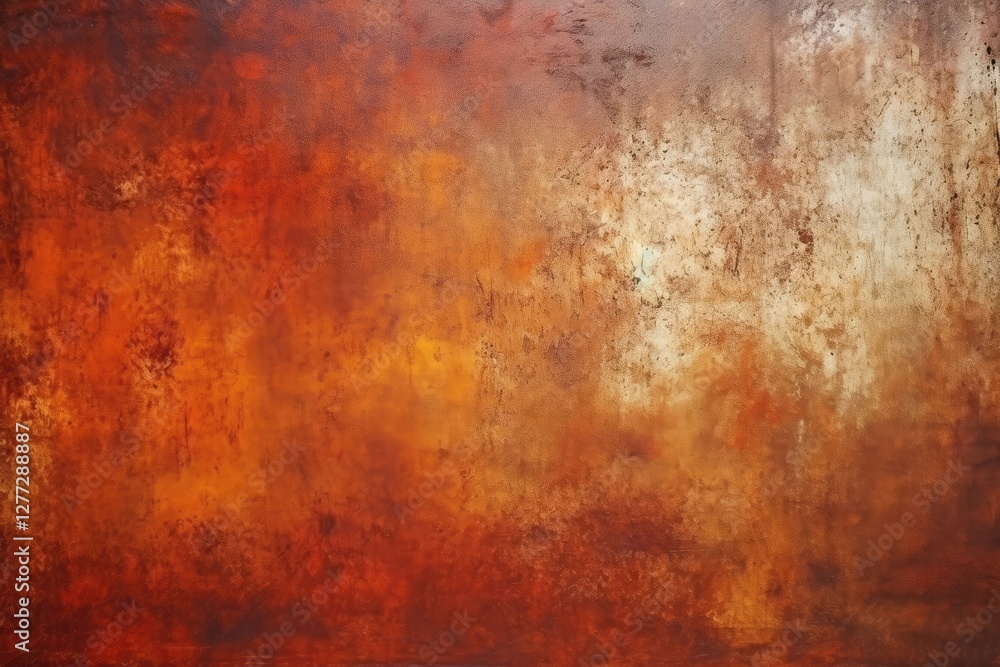 Rustic grunge texture with orange and brown tones on weathered wall background. Vintage concrete surface with distressed effect and copy space for design projects Rustic grunge texture with orange and brown tones on weathered wall background. Vintage concrete surface with distressed effect and copy space for design projects