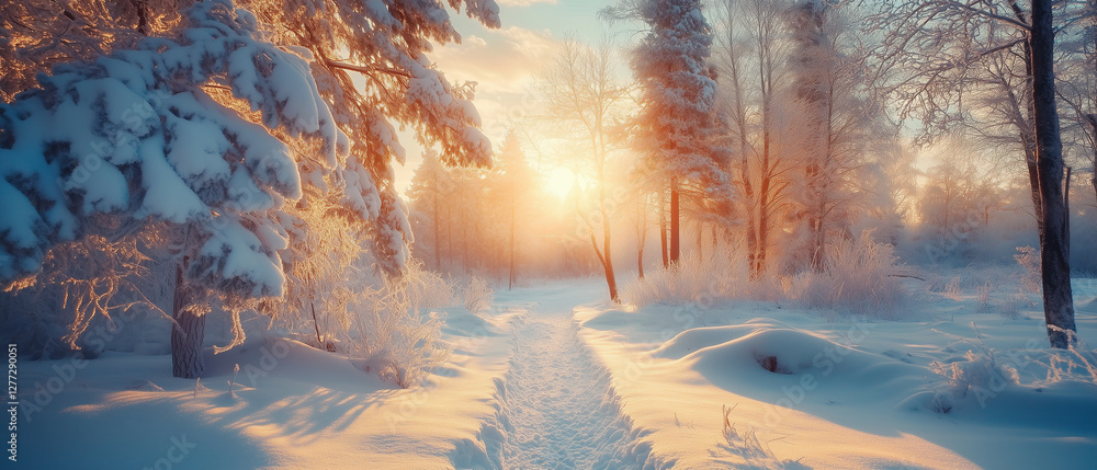 Naklejka premium winter