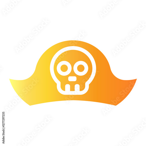 sailor cap Gradient icon