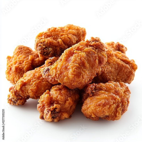 friedn chicken isolated on white background --quality 2 --stylize 250 --v 6.1 Job ID: dfc7e9ad-f90e-4421-83cd-15df4ddb3ad4