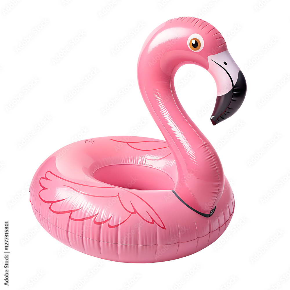 pink inflatable flamingo isolated on transparent background Generative Ai.
pink inflatable flamingo isolated on transparent background Generative Ai.