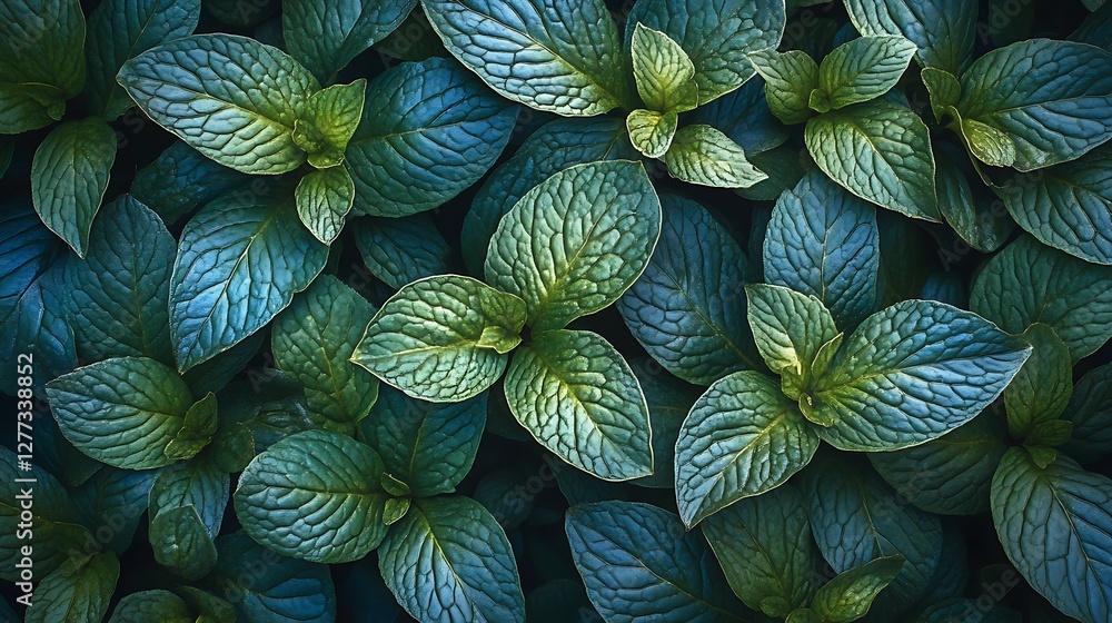 custom made wallpaper toronto digitalLush green leaves, garden, background, nature texture, design