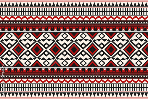 Ethnic geometric pattern, seamless pattern of the Navajo tribe. Native American ethnic. Seamless vector pattern ethnic, seamless Mexican rug, woven carpet. Folk embroidery, Bohemian, Aztec style.