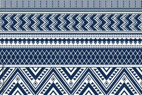 Ethnic geometric pattern, seamless pattern of the Navajo tribe. Native American ethnic. Seamless vector pattern ethnic, seamless Mexican rug, woven carpet. Folk embroidery, Bohemian, Aztec style.