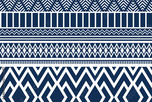 Ethnic geometric pattern, seamless pattern of the Navajo tribe. Native American ethnic. Seamless vector pattern ethnic, seamless Mexican rug, woven carpet. Folk embroidery, Bohemian, Aztec style.