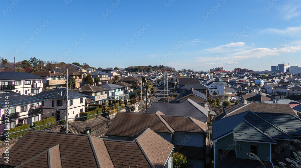 Fototapeta premium ニュータウンの住宅