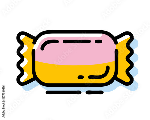 A simple illustration of a pillow.