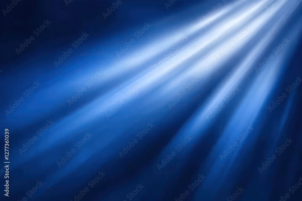 Midnight blue background with smooth texture and blurred white spotlight Midnight blue background with smooth texture and blurred white spotlight