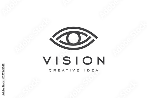 Creative Eye Concept Logo Design Template