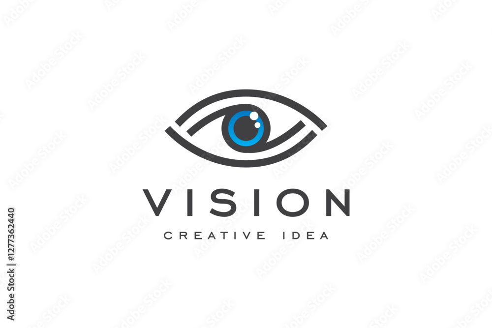 Creative Eye Concept Logo Design Template Creative Eye Concept Logo Design Template