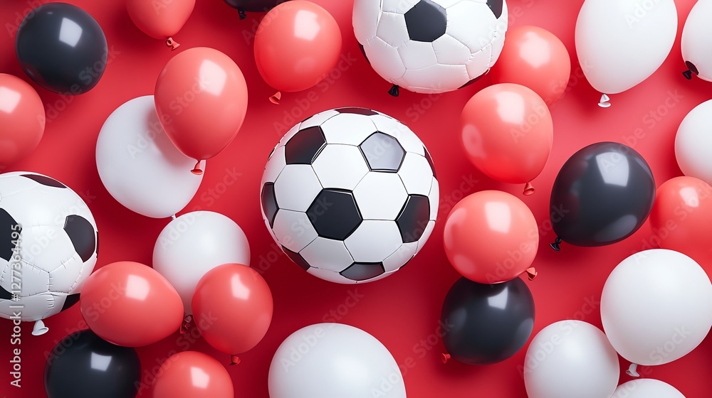 Arsenal soccer team celebration background with themed balloons, red and white colors, high-quality 300dpi design. Perfect for party decor and events. Arsenal soccer team celebration background with themed balloons, red and white colors, high-quality 300dpi design. Perfect for party decor and events.