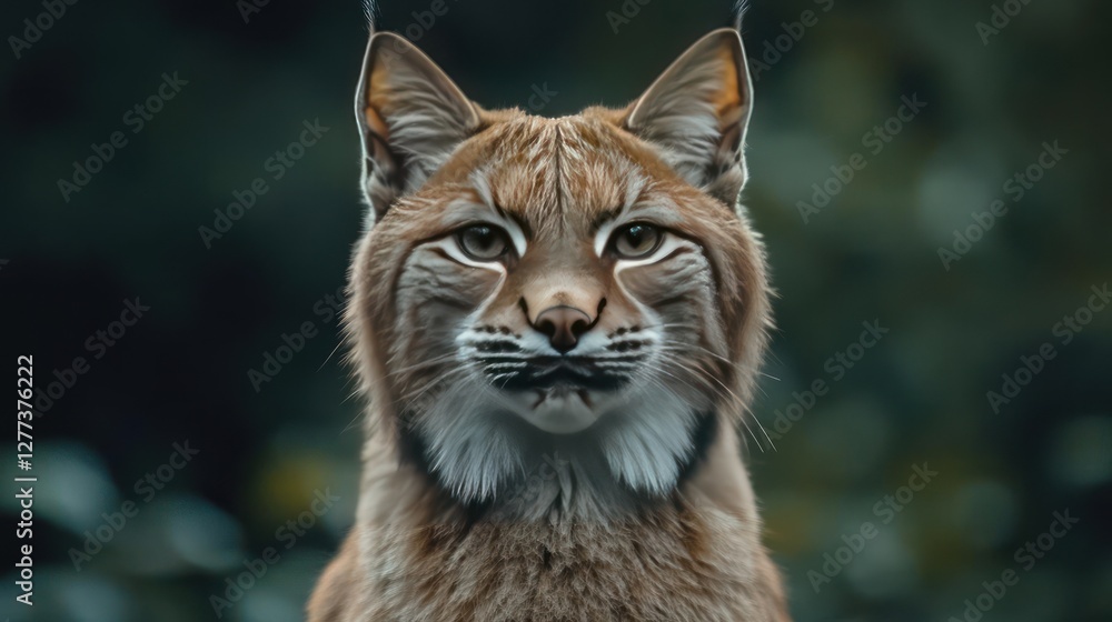 Fototapeta premium portrait of a lynx