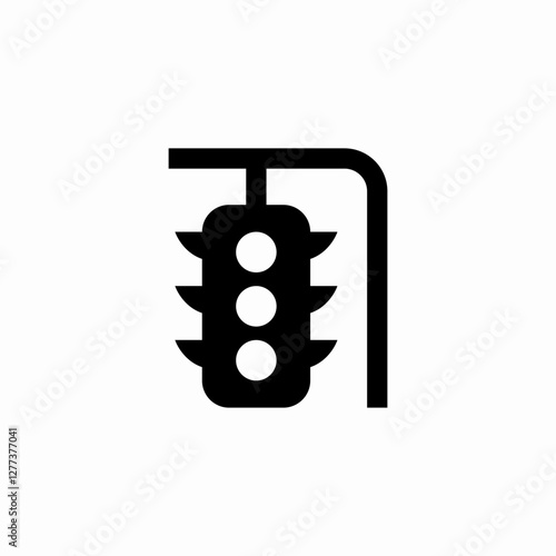 traffic light icon sign vector