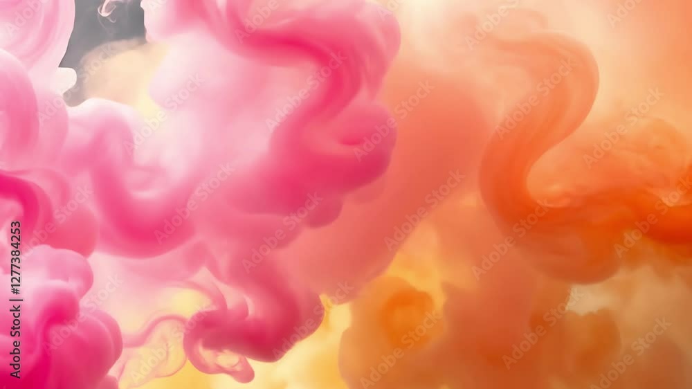 Dreamy pastel clouds background. Concept of serenity, tranquility, dreams Dreamy pastel clouds background. Concept of serenity, tranquility, dreams
